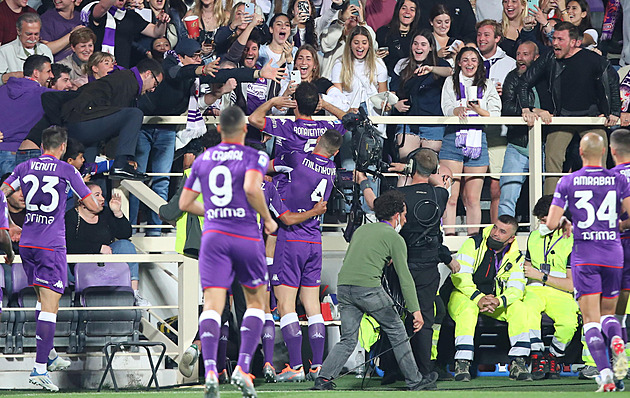 Fiorentina v italské lize porazila AS Řím a ukončila sérii porážek