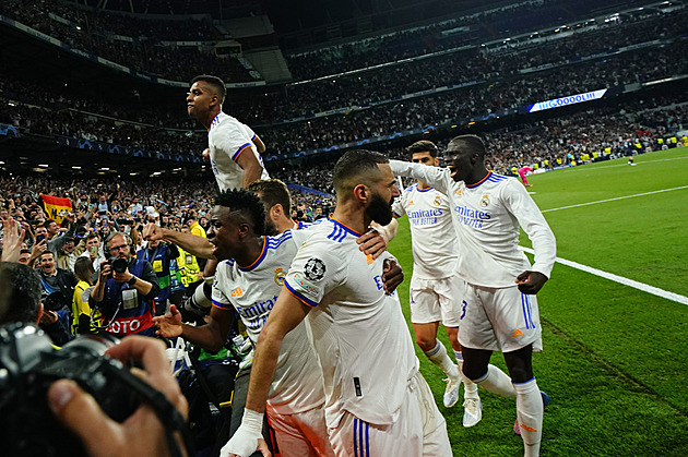 Real Madrid - Manchester City 3:1, senzační obrat pečetil v prodloužení Benzema