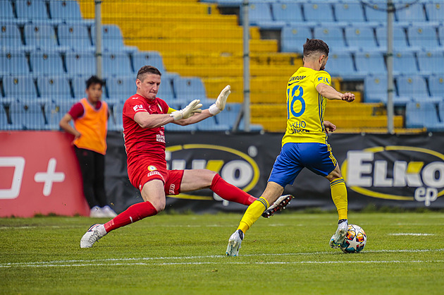 Odšpuntovaný zlínský střelec Čanturišvili přiblížil záchranu v lize