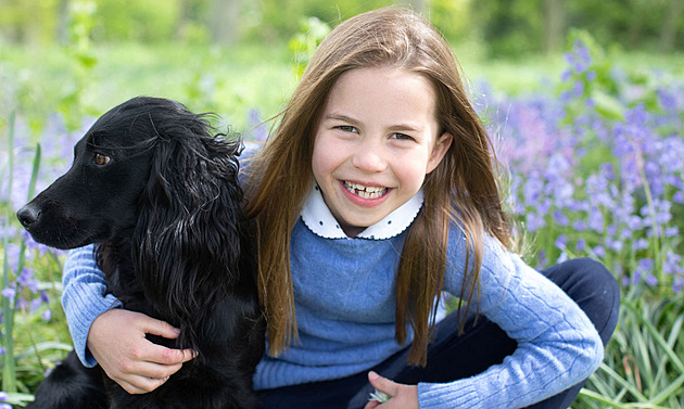 Princezna Charlotte slaví osmé narozeniny. O portrét se postarala opět Kate