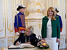 Slovenská prezidentka Zuzana aputová se setkala s americkou první dámou Jill...