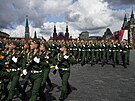Rusko slaví vojenskou pehlídkou Den vítzství. (9. kvtna 2022)