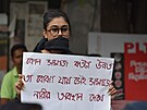 Protesty proti hromadným znásilnním v Indii (20. dubna 2022)
