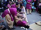 Protesty proti hromadným znásilnním v Indii (28. dubna 2022)