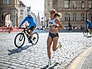 Marcela Joglová si bí pro první triumf eské mistryn na Praském maratonu.