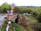 Most v Teticch na Brnnsku museli silnii uzavt. idii, kte dosud...