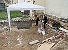 Archeologick przkum v objektu mon star mincovny v centru Jihlavy