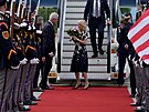 Americká první dáma Jill Bidenová na návtv Slovenska (8. kvtna 2022)