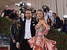 Ryan Reynolds a Blake Lively na Met Gala (New York, 2. kvtna 2022)