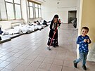 Romt uprchlci z Ukrajiny, kte se nejdv utboili u hlavnho ndra v...