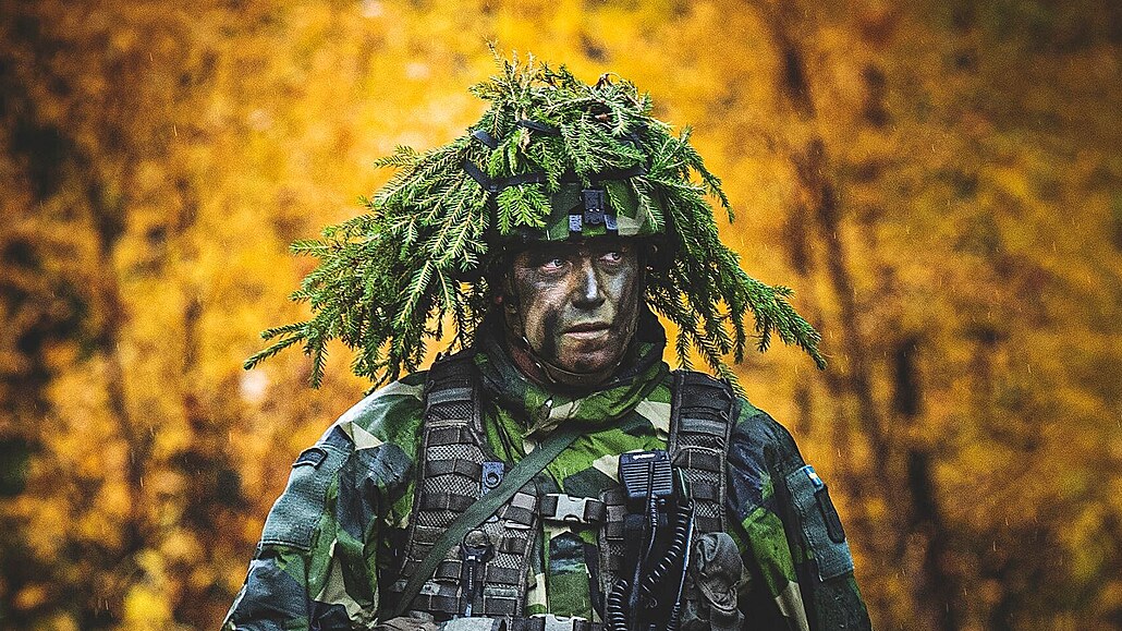Manévry Norrlandského dragounského pluku, speciální jednotky védské armády...