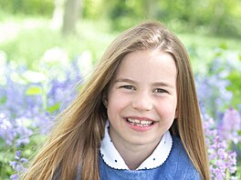 Princezna Charlotte na snímku k 7. narozeninám (2. kv�tna 2022)