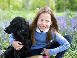 Princezna Charlotte na snímku k 7. narozeninám (2. kv�tna 2022)