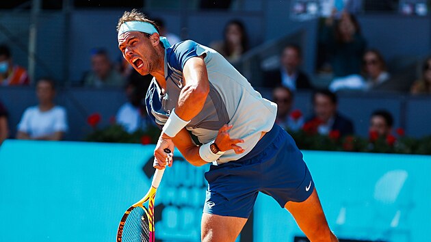 Rafael Nadal na turnaji v Madridu