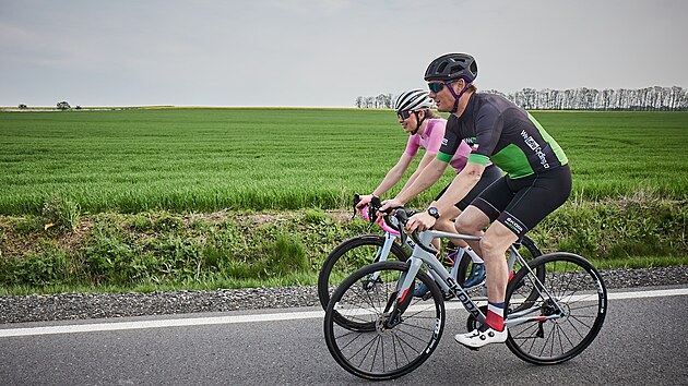 LEGENDA V ESKU. Andy Schleck na nvtv Prahy ped zvodem LEtape Czech Republic.