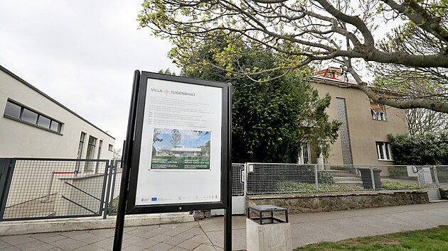 Sousední dům slavné brněnské vily Tugendhat je na prodej. Nabízená cena je 100 milionů korun.