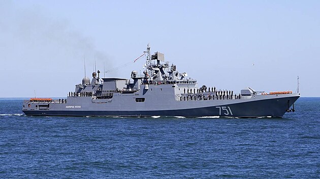 Rusk fregata Admiral Essen tdy Admiral Grigorovi