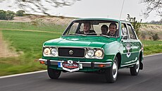 Škoda 120 GLS na sedmém ročníku setinové rally veteránů a youngtimerů 7 Castles...