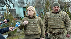Ukrajinská vicepremiérka a ministryně pro reintegraci okupovaných území Iryna...
