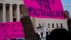 Demonstranti ve Washingtonu protestují proti navrhovanému zru�ení práva na...