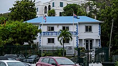 Kancelá guvernéra Britských Panenských ostrov v hlavním mst Road Townu (2....