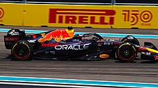 Max Verstappen z Red Bullu v kvalifikaci Velké ceny Miami F1.