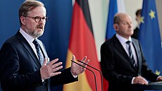 Německý kancléř Olaf Scholz se v Berlíně sešel s českým premiérem Petrem... | na serveru Lidovky.cz | aktuální zprávy