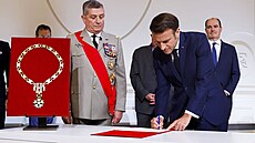 Francouzský prezident Emmanuel Macron nastoupil do svého druhého funkčního... | na serveru Lidovky.cz | aktuální zprávy
