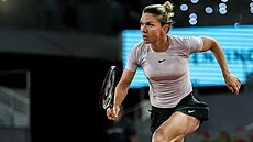 Simona Halepová na turnaji v Madridu