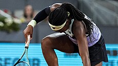 Coco Gauffová na madridské antuce