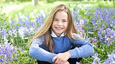 Princezna Charlotte na snímku k 7. narozeninám (2. května 2022)