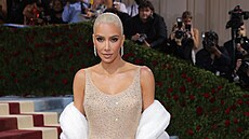 Kim Kardashianová na Met Gala (New York, 2. kvtna 2022)