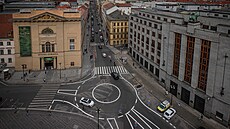 Praha 1 si u Prané brány prosadila kruhový objezd. Argumentuje tím, e...