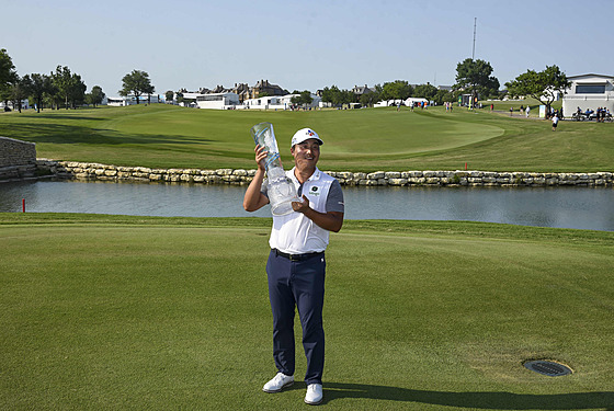 Korejský golfista  I Kjong-hun podruhé vyhrál turnaj turnaj Byron Nelson.