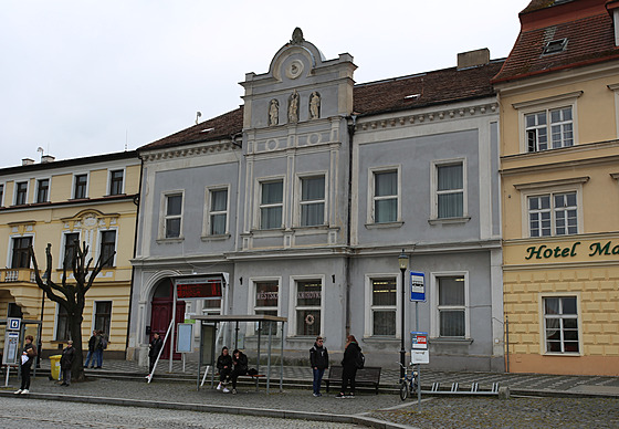 Knihovna v Roudnici nad Labem.