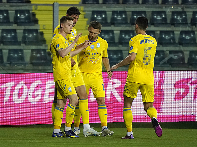 Ukrajinští fotbalisté vyhráli v Empoli i druhý zápas po začátku invaze