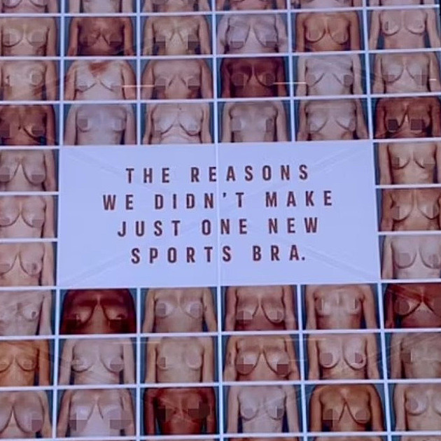 Adidas narazil s reklamou na podprsenky. Zobrazujeme různost, brání se firma