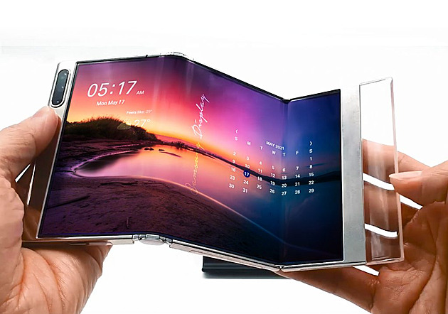 Samsung ukázal, jak budeme používat smartphony. Vytáhneme je i rozložíme