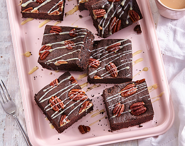 Americké brownies s medem