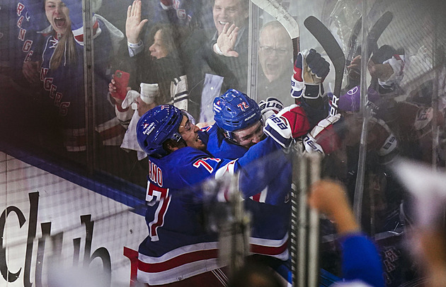 Chytil dal rozdílový gól Rangers, Florida a Calgary jsou blíž postupu