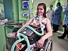 Renata Brzov, pacientka, kter se dostala dky domc uml plicn ventilaci...