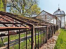 Začala obnova a celková rekonstrukce historického skleníku v zámeckém areálu ve...