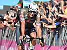 Mathieu Van Der Poel bhem osmé etapy Giro dItalia.