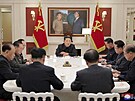 Vdce Kim ong-un se úastní schzky vládnoucí strany v Pchjongjangu. (17....