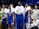 Basketbalisté Philadelphia 76ers ped vyazením z play off