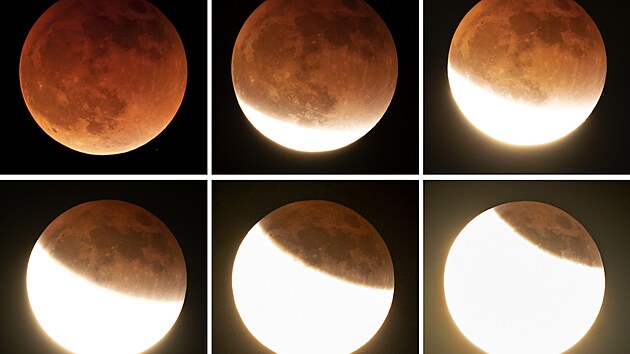 V noci na pondělí našeho času mohli zájemci vidět první letošní zatmění Měsíce....