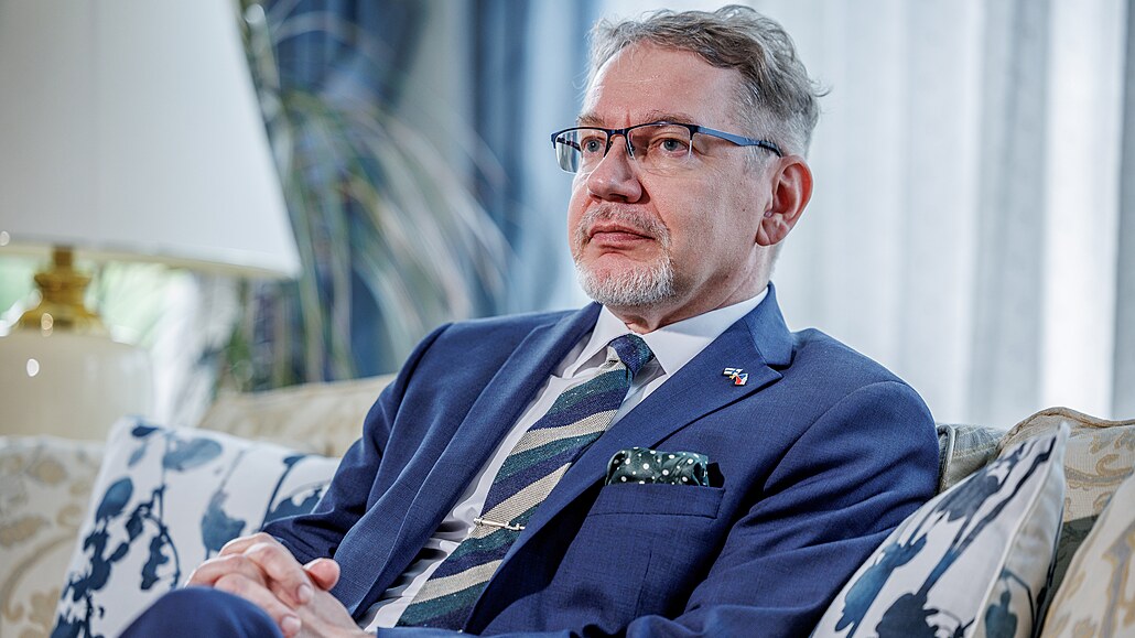 Jukka Pesola, finský velvyslanec České republice (13. května 2022)