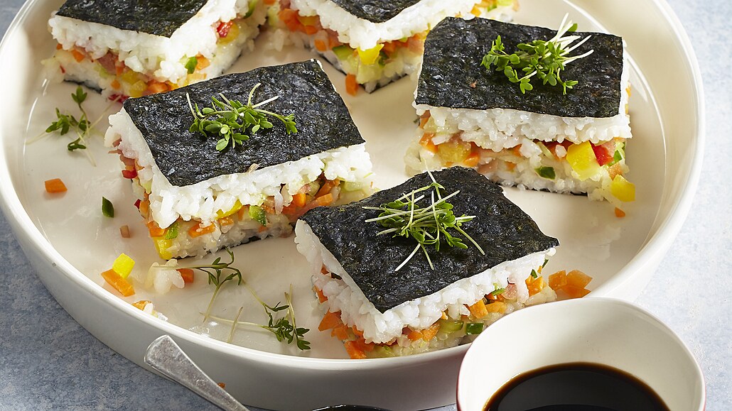 Sushi sendvi se zeleninou