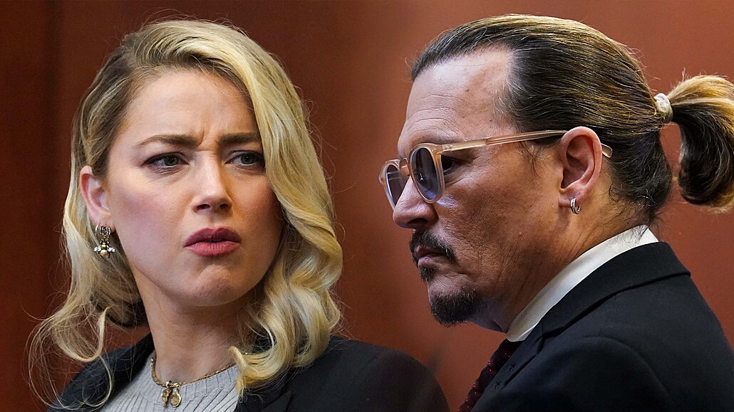 Amber Heardová a Johnny Depp (2022)