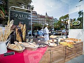 Pobočka řetězce pekařství PAUL v Praze